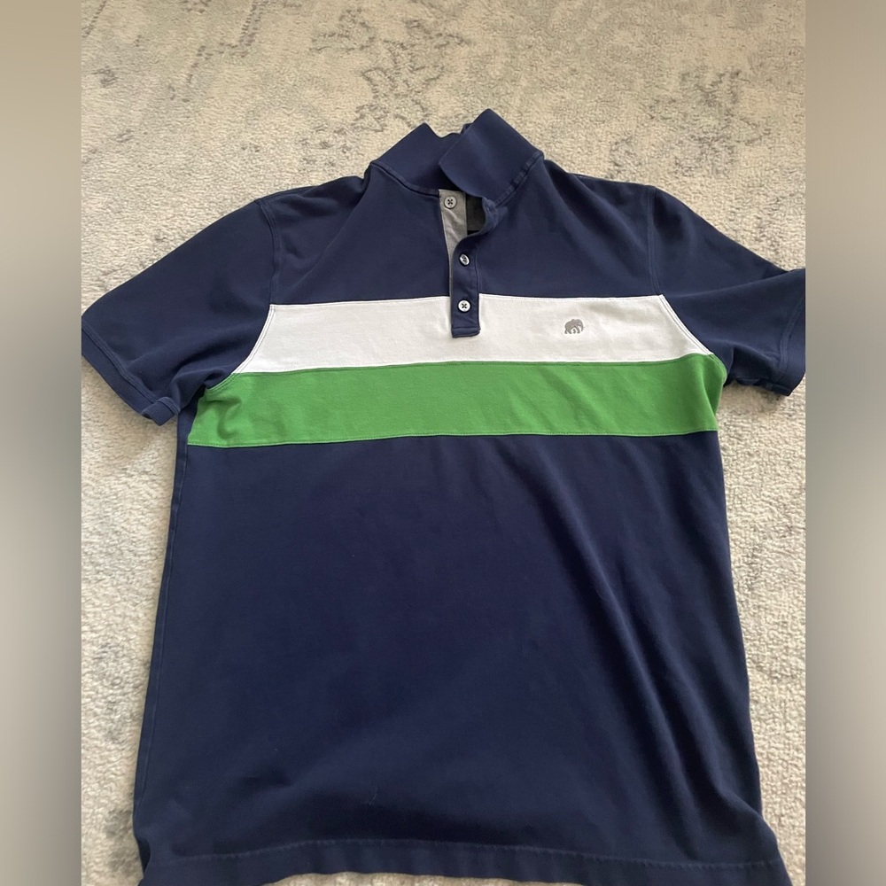 Banana Republic color block polo